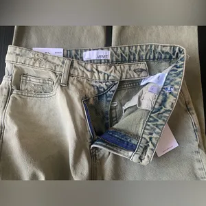 Vervet Beverly Super‎ High Rise Straight Distressed 100% Cotton Jeans Size 27 thumbnail 6