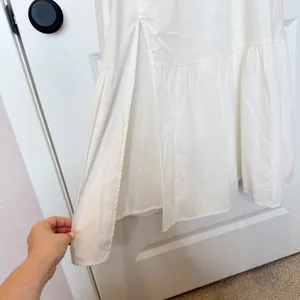 Astr The Label Womens White Milkmaid Maxi Dress Size M Coquette Cottagecore Soft thumbnail 9