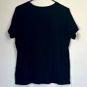 Nine West Black “Weekend Mode” Graphic T-Shirt - Size: XXL thumbnail 3