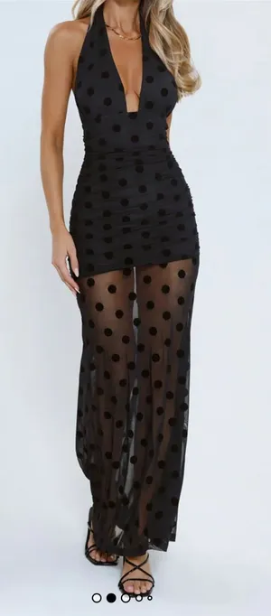 Hello Molly black Dress thumbnail 1