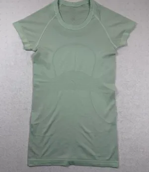 Lululemon Swiftly Tech Short Sleeve Shirt Women’s Green Running Top Size 4 thumbnail 1