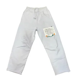 Boys‎ Lie What Is Love Light Blue Graphic Sweatpants | Size Medium thumbnail 1