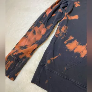 North Face Acid Wash Hooded Tee Large EUC CUSTOM thumbnail 8