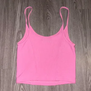 Urban Outfitters Pink Ribbed Tank Top thumbnail 4