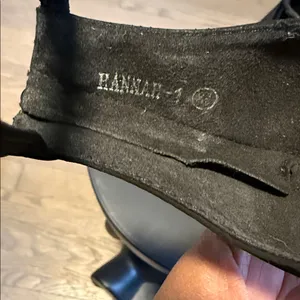 NWOT TOP Moda Black Hannah Sandals, size 8.5 thumbnail 6