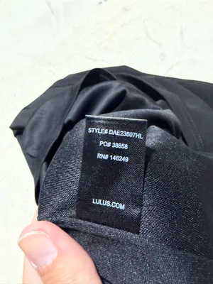 Lulus NWT Off-the-Shoulder Black mini Dress medium thumbnail 8