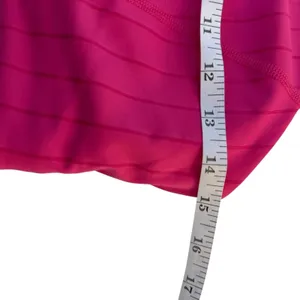 JoyLab Women's High Neck‎ Zip Up Sports Bra Hot Pink Medium Barbie Gym Workout thumbnail 6