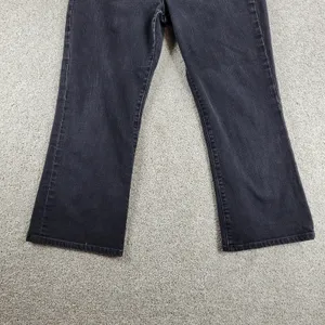 Lauren Jeans Co Ralph Lauren Womens Jeans 14 Black Classic Cowboy Bootcut Denim thumbnail 6