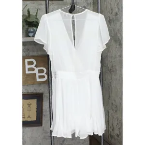 Trixxi Womens Gauze Lightweight Mini Dress 1679163a65a814 White L thumbnail 2