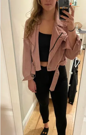 Nasty Gal Pink Corduroy Jacket thumbnail 2