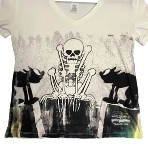 Disney Mickey Mouse Skeleton Dance Shirt Silly Symphony Halloween Size Small thumbnail 2