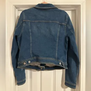 Pilcro and the Letterpress Classic Blue Jean Jacket thumbnail 4
