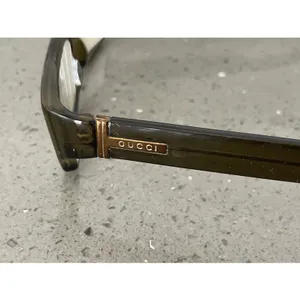 Gucci GG 1444 988 Brown Rectangular Eyeglasses Frames ONLY 130 Full Rim Italy thumbnail 4