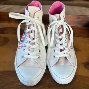 CONVERSE ALL STAR Einhorn Schwarz Limited Edition High Top Sneakers thumbnail 4