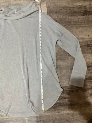 MAEVE BY ANTHROPOLOGIE Ainsley Thermal Turtleneck Sweater In Grey thumbnail 7