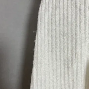 French Connection Turtleneck Sweater Ribbed Knit Women‎ XS Cream White Simple thumbnail 10