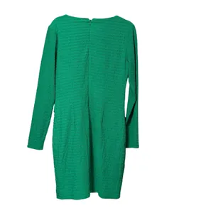 Siena Womens Green Textured Long Sleeve Surplice V-Neck Sheath Dress Size 10 NWT thumbnail 4