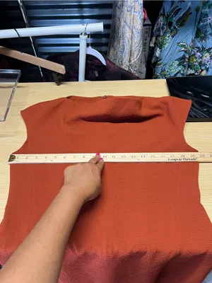 M.M.LaFleur Marilyn Dress Adobe Rust Orange Size 8 NWT thumbnail 12