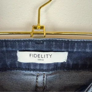 Fidelity‎ Denim Katie High Rise Classic Flare Wide Leg Jeans St Tropez Size 25 thumbnail 8