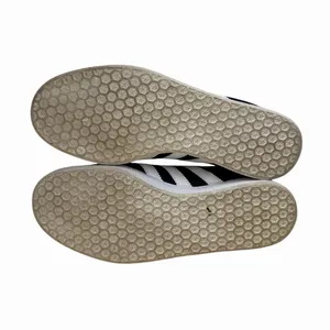Adidas Gazelle Women's Sz 6 Core Black Suede White Sneakers Shoes Lace Up BA9595 thumbnail 9