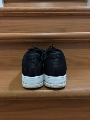 Nike Air Force 1 Flyknit 2.0 Shoes Black and White Sneakers thumbnail 3