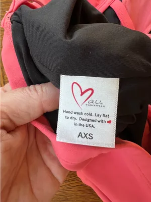 Oh la la brand coral dance leotard adult XS thumbnail 3