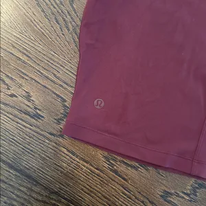 Lululemon All Aligned mock neck, red Merlot thumbnail 5