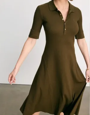 Lauren Ralph Lauren Lillianna Day Dress Size Small thumbnail 1
