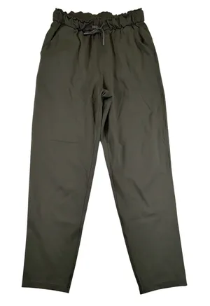 Lululemon Keep Moving Pant 7/8 Luxtreme Dark Olive High Rise W5DCFS Size 6 thumbnail 1
