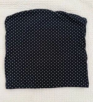 Brandy Melville polka dot tube top thumbnail 1