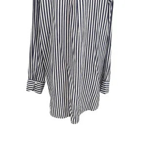 Anthropologie Maeve Bennet Beaded Sequined Button Down Shirt Striped Large‎ thumbnail 12