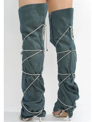 CAPE ROBBIN NOBU BLUE BOOTIES thumbnail 4