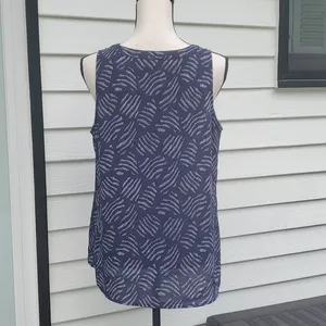 Loft Sleeveless V-Neck Top thumbnail 4