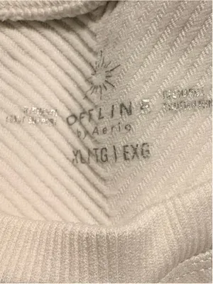 OFFLINE By Aerie Seamless Macrame Longline Sports Bra Women’s Size XL thumbnail 4
