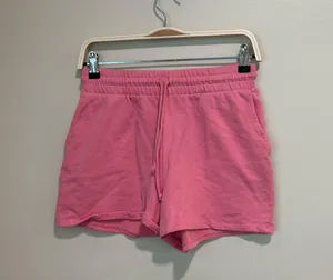 Zara pink high rise shorts  thumbnail 6