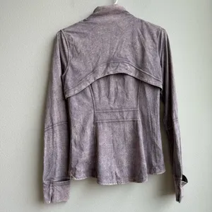 Lululemon Define Jacket Dye Ice Wash Violet Verbena Pink Purple Size 8 Medium thumbnail 6