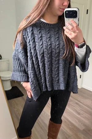 POL Chunky Knit Sweater thumbnail 1
