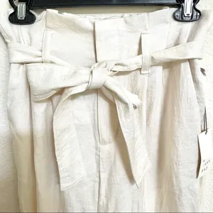 A new day cream paper bag high rise ankle pants thumbnail 9