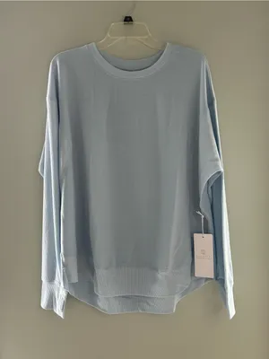 Balance Collection Light Blue Crewneck Sweatshirt large thumbnail 1