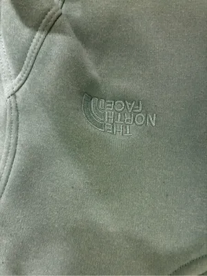 The North Face Mint Green Fleece Zip-Up Jacket thumbnail 7