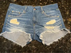 Rag & Bone Women Freeport 27‎ Distressed Cut-Off Short W1907K273FRE thumbnail 1