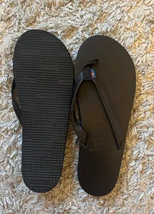 Black Rainbow Flip-Flops thumbnail 2