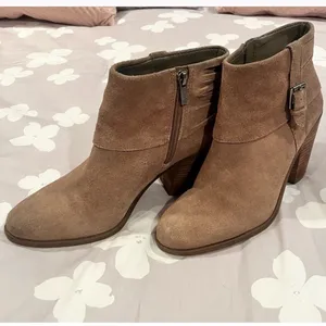 Faux Suede Booties thumbnail 7