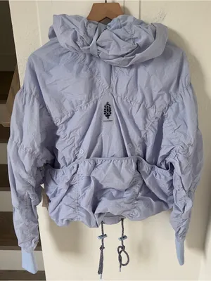 Free People FP Movement Happy Camper Colorblock Pullover in Lunar Bloom NWT thumbnail 4