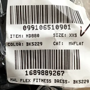 NWT Madewell Sz XXS Flex Fitness Athletic‎ Dress in True Black thumbnail 9