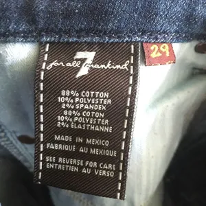 7 for All Mankind size 29 dark wash A pocket western jeans thumbnail 4