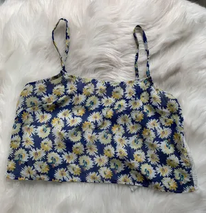 Floral Crop Top Multi thumbnail 1