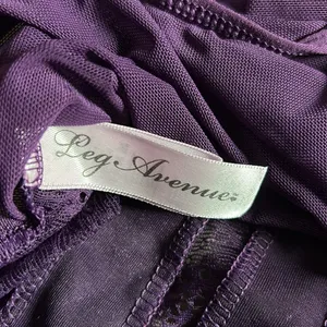 Leg avenue lace and velvet bodysuit thumbnail 4