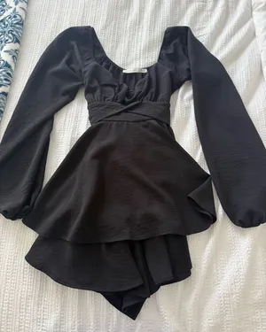 Altar'd State Dress Mini Black thumbnail 1