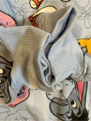 Disney Winnie The Pooh Sweatshirt Med 8-10 Blue Pooh, Tigger, Eeyore, Piglet thumbnail 7